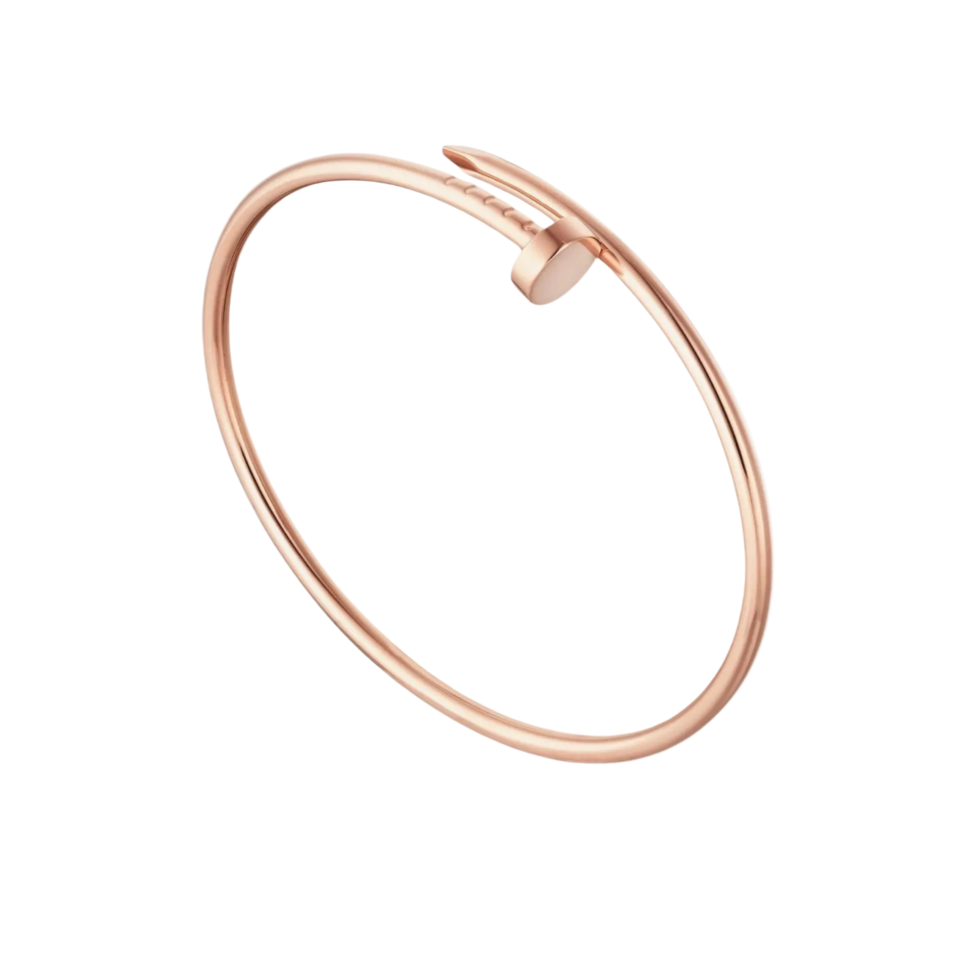 SPIKE | Armband Roségold Schmal