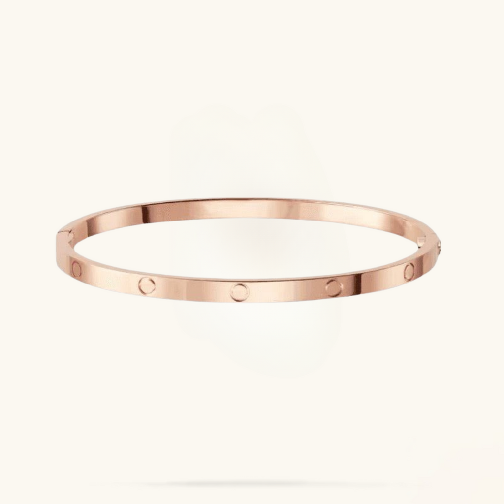 ETERNITY | Armband Roségold Schmal