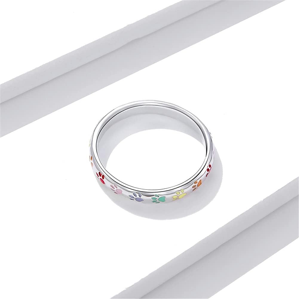 Silberner Pfoten-Statement-Ring