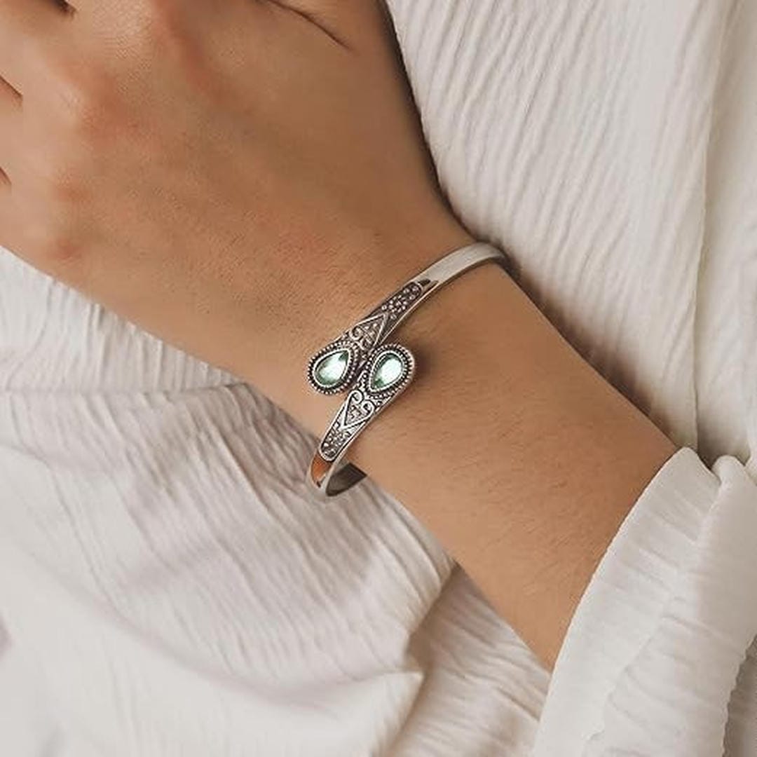 Ethnisches Einlege-Imitationsstein-Armband