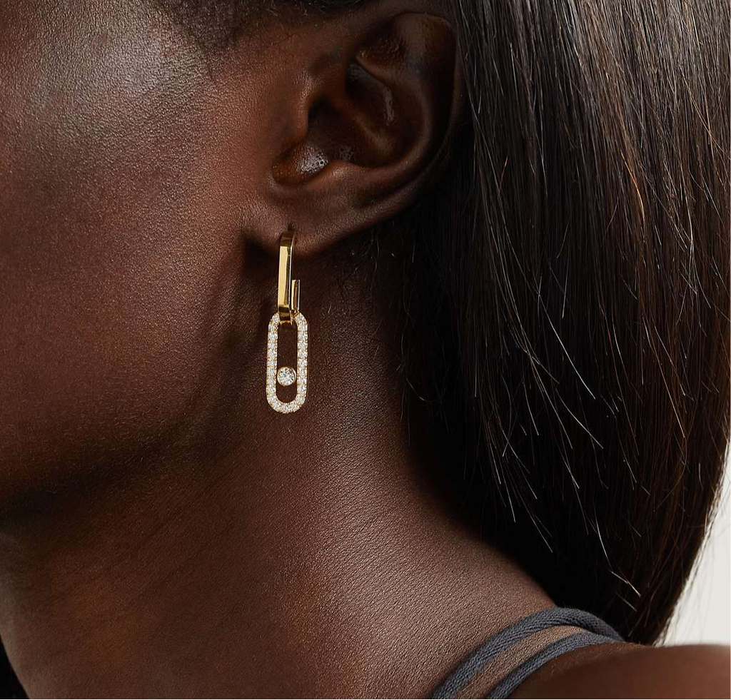 18K EXCLUSIVE | Ohrringe Myla Doppelcreole