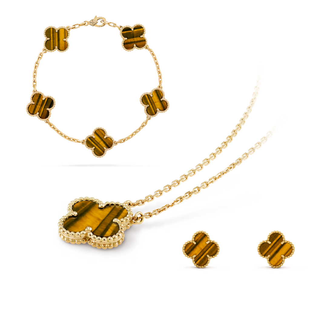 CLOVER | Schmuckset Premium Tiger Bundle