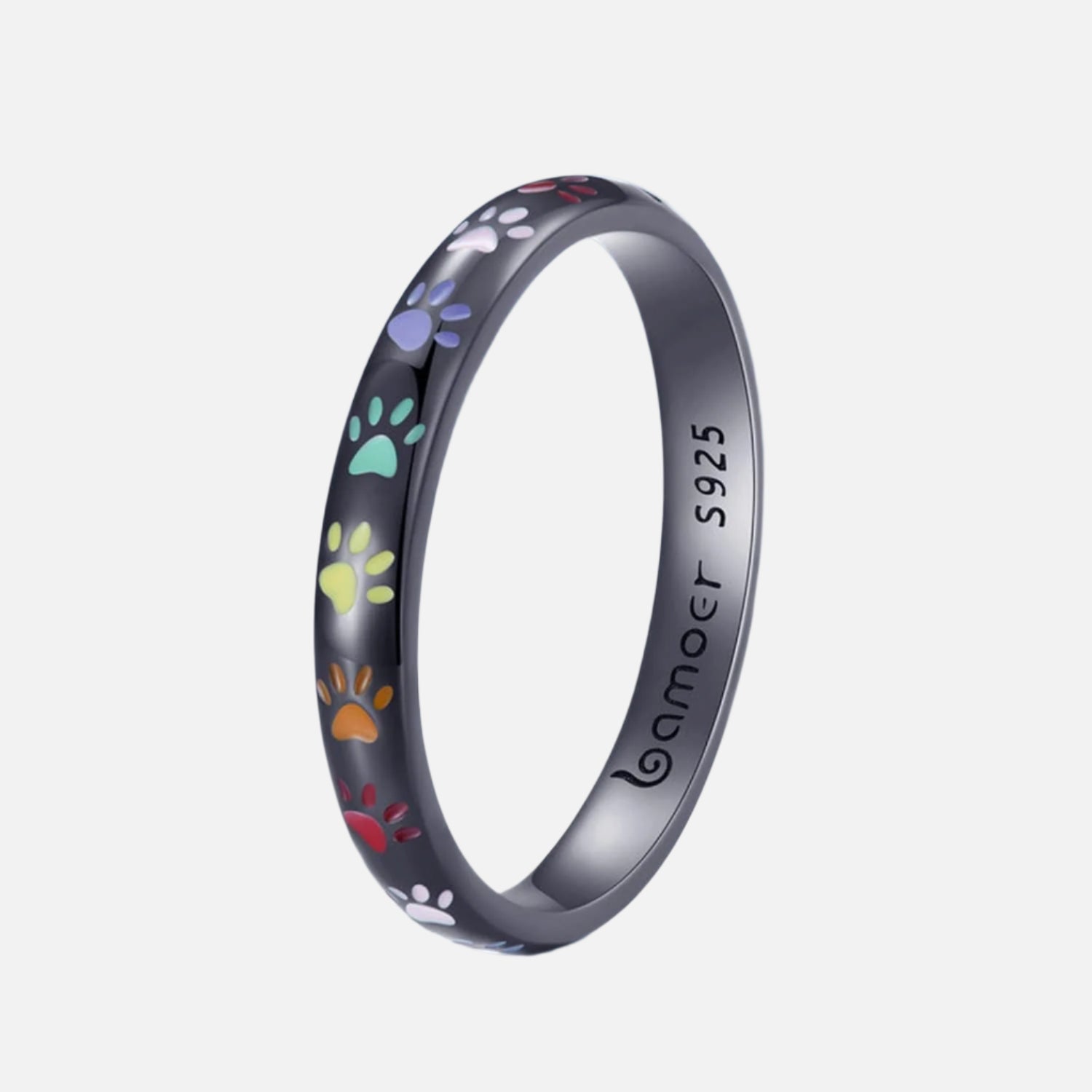 Silberner Pfoten-Statement-Ring