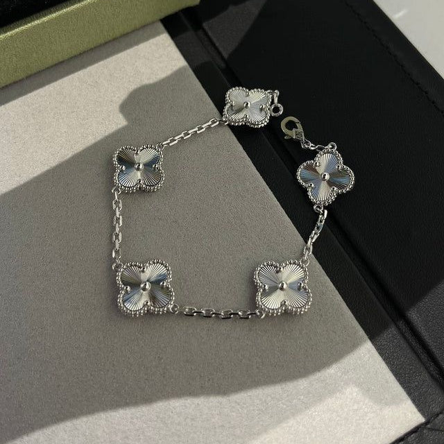CLOVER | Armband Silber