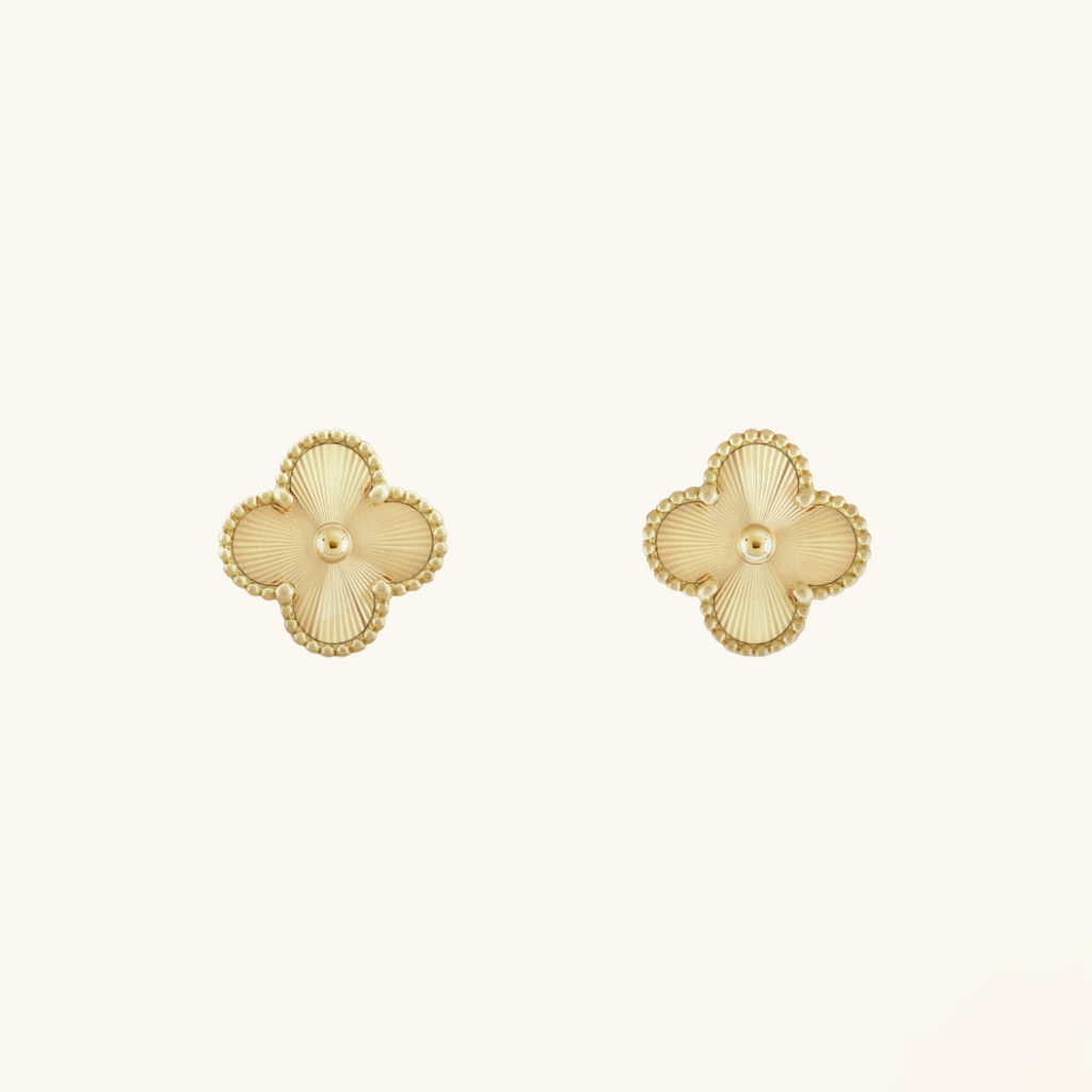 CLOVER | Ohrringe Gold