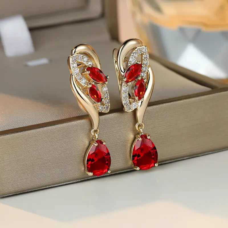 Saphara Cindorelle Gold Ohrringe