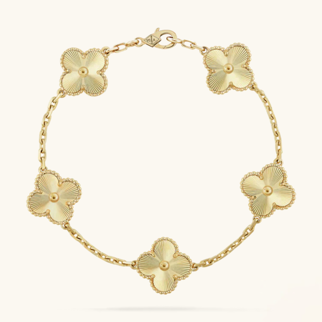 CLOVER | Armband Gold