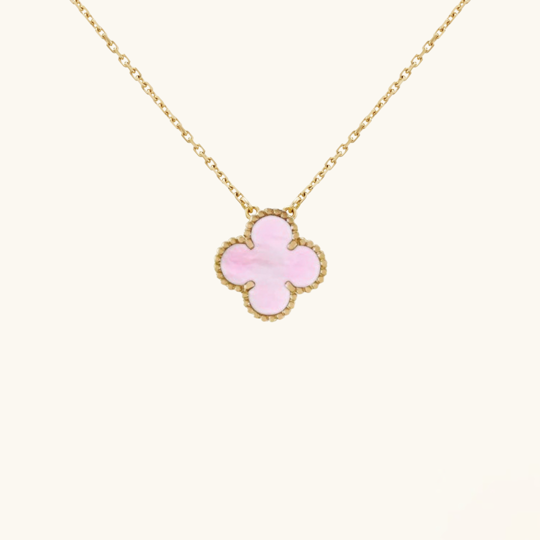 CLOVER | Halskette Pink
