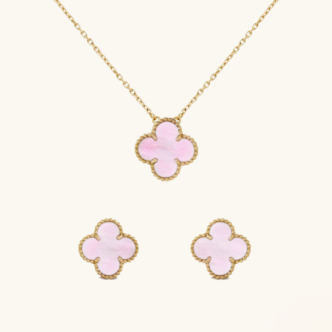 CLOVER | Schmuckset Pink 2-Bundle