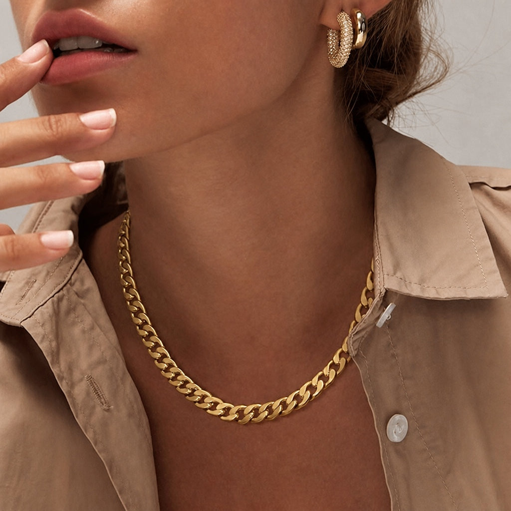 Chunky Cuban Link Halskette