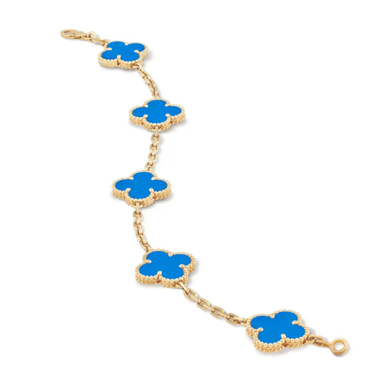 CLOVER | Schmuckset Premium Blau Bundle
