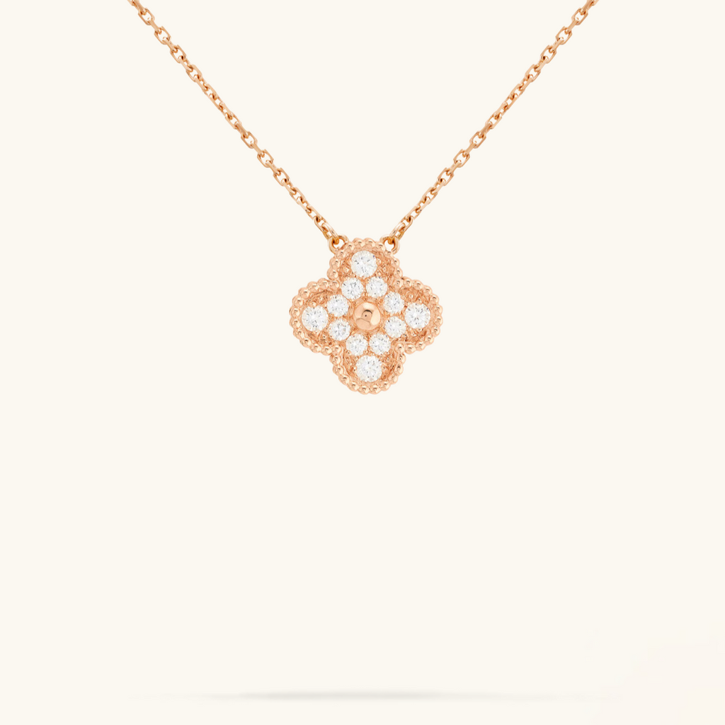 CLOVER | Halskette Pink Prestige