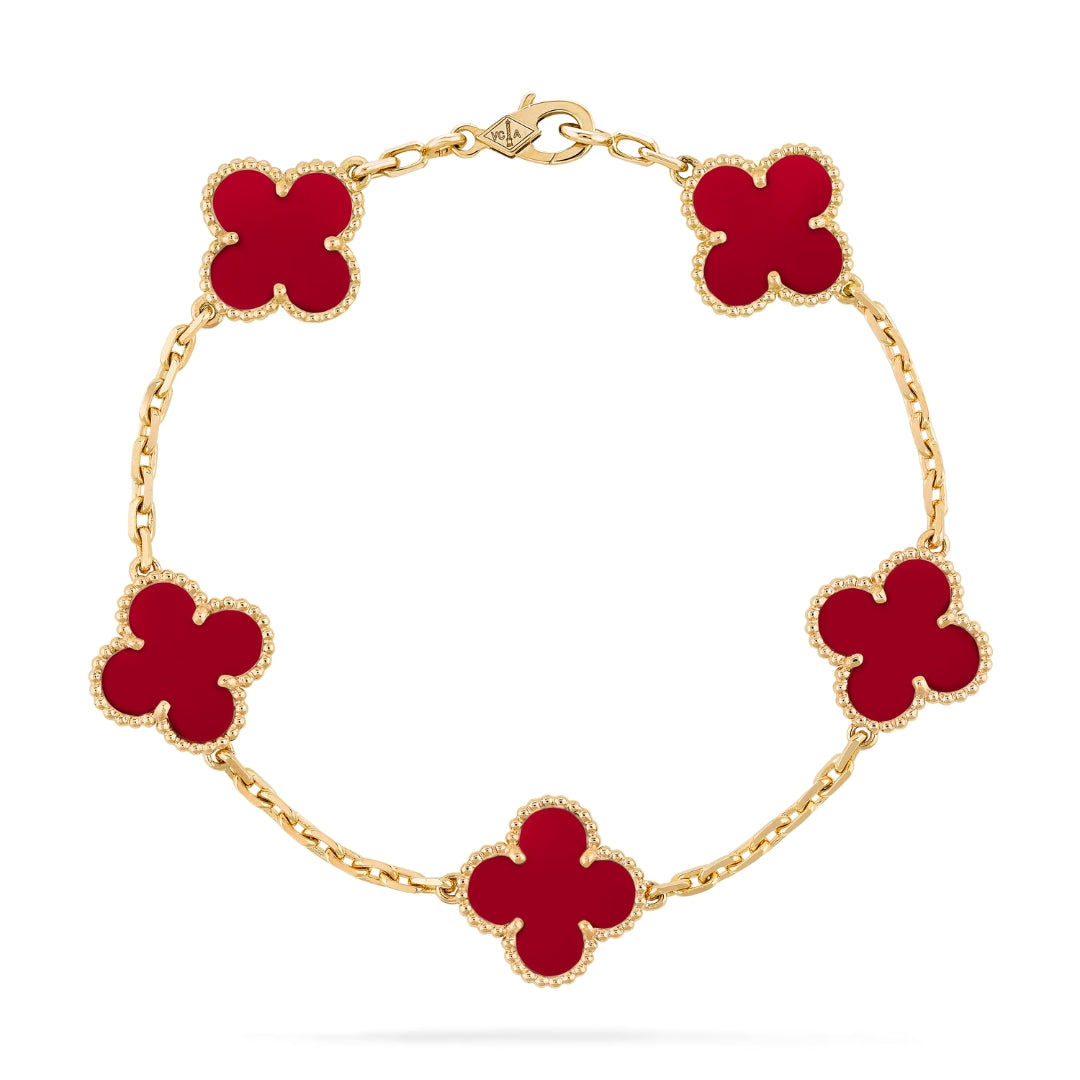 CLOVER | Armband Rot