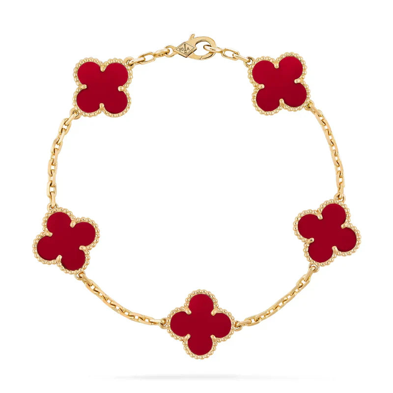 CLOVER | Schmuckset Premium Rot Bundle