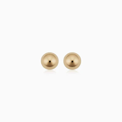Haben Sie einen Ball Weißgold Ohrstecker