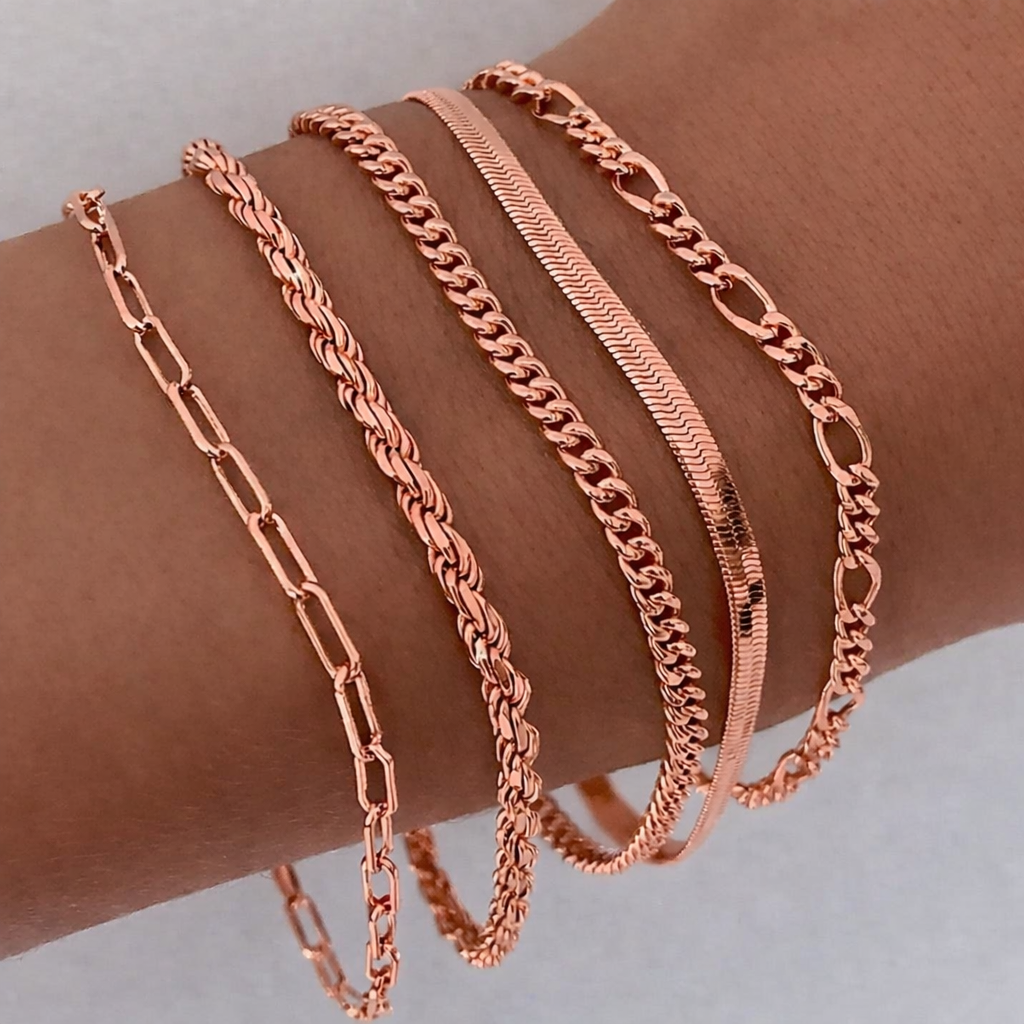 Armband-Set – Elegante Gliederkette
