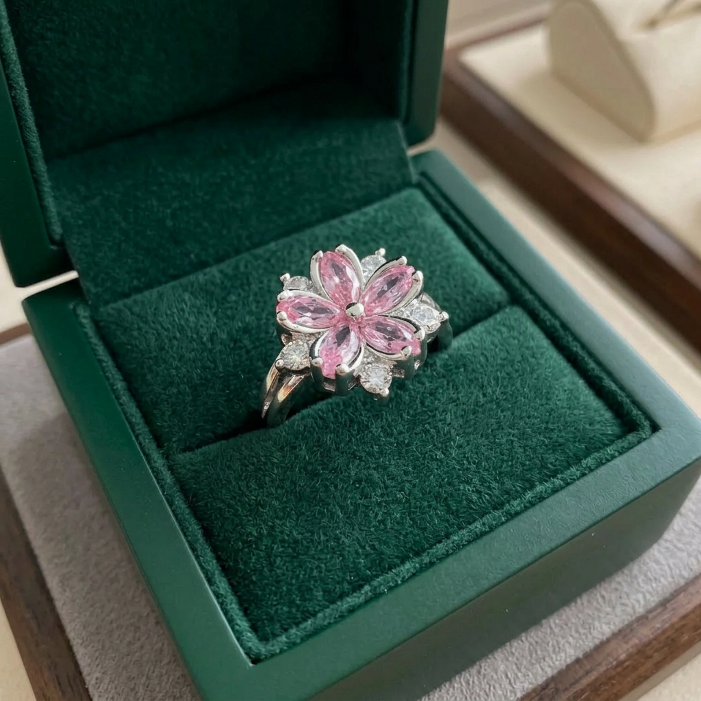 Kirschblüten Klassischer Ring
