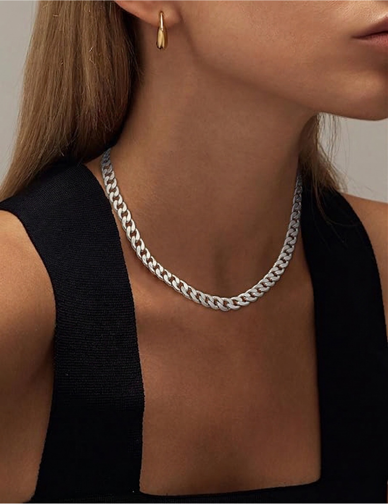 Halskette – Kräftige Cuban-Link-Kette