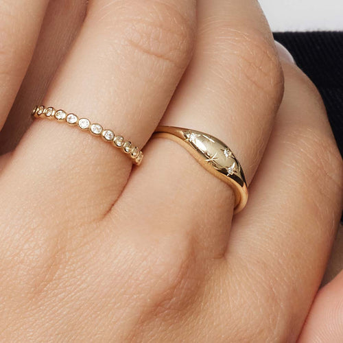Diamant-Dome Vintage Goldring