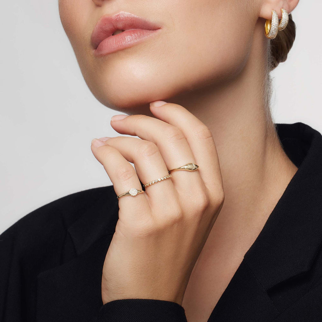 Diamant-Dome Vintage Goldring