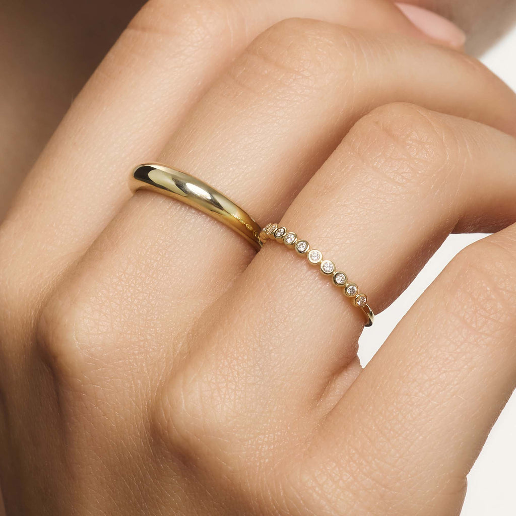 Zeitlose Kristalle Statement-Ring