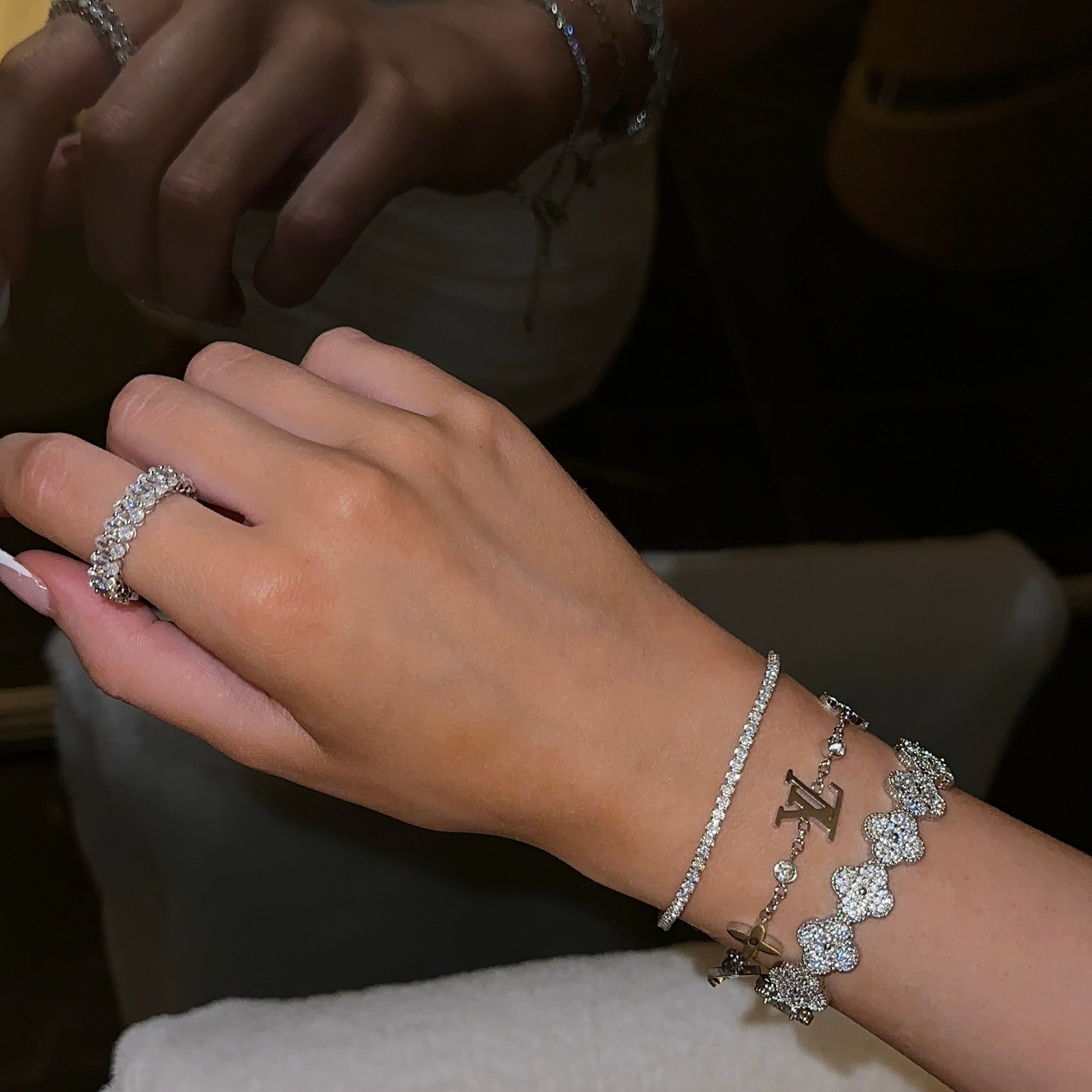 EXCLUSIVE | Armband Lottie Silber