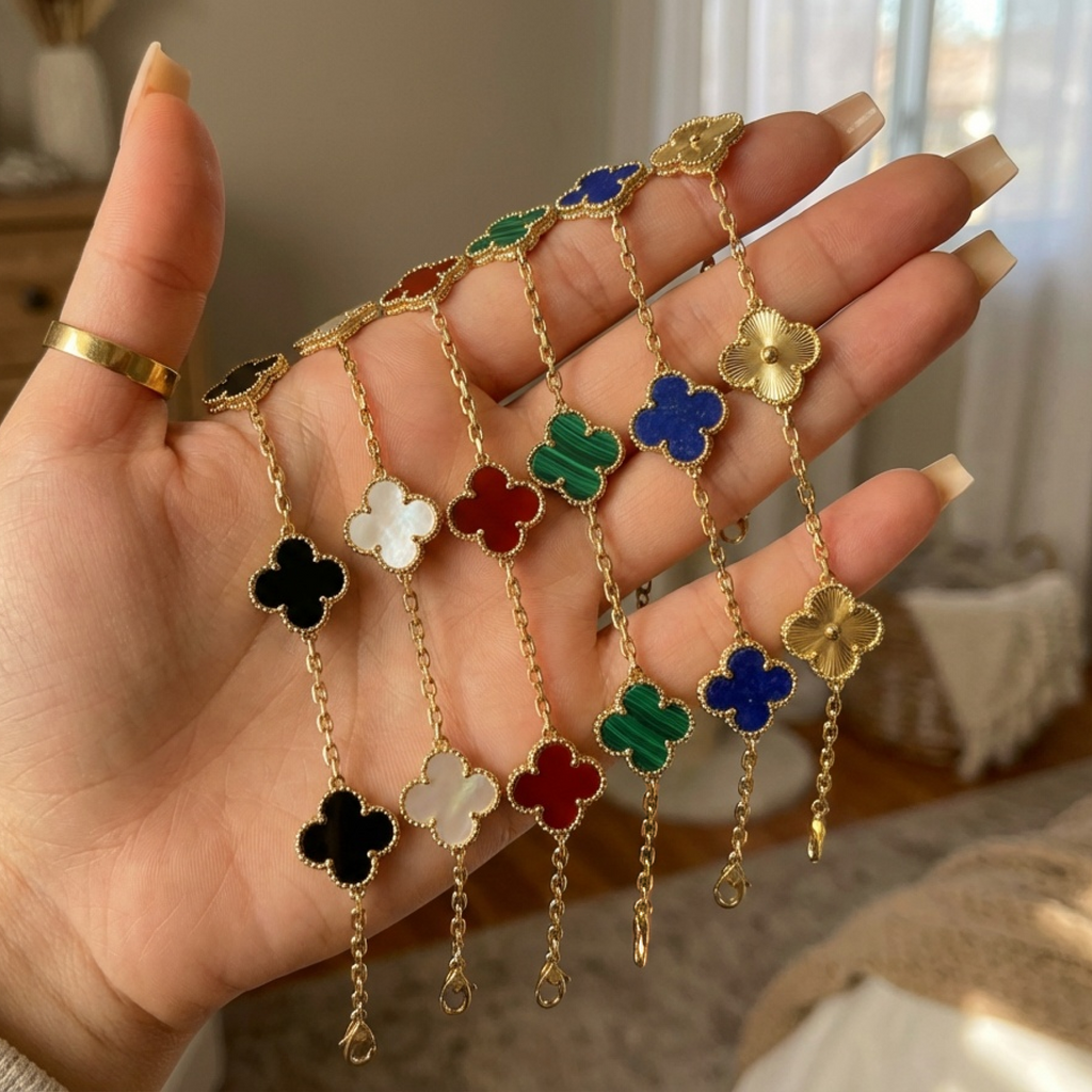 Clover Armbänder Sechserpack