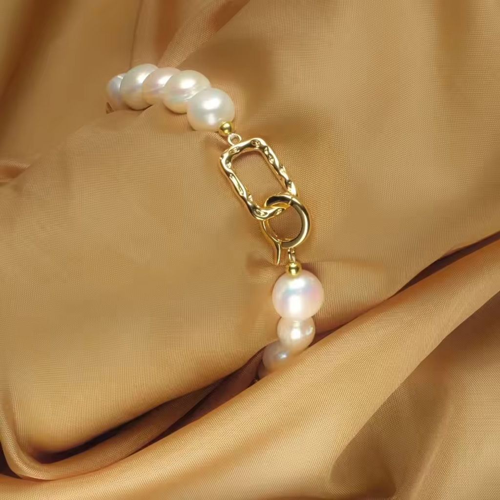 Elegantes Barockperlen-Armband