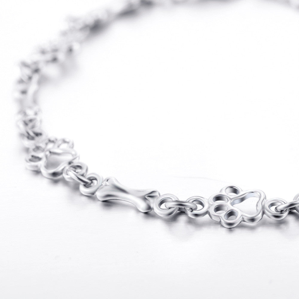 Hundepfoten Charm-Armband