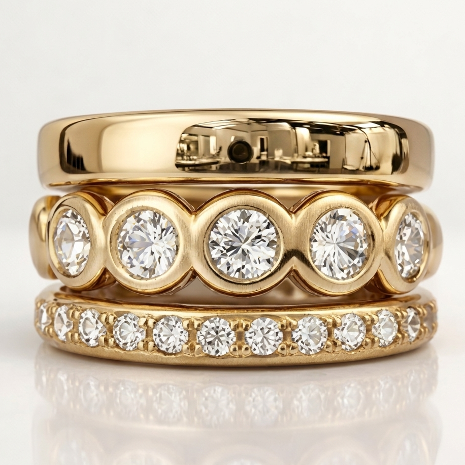 Magica Geschmiedeter Goldring