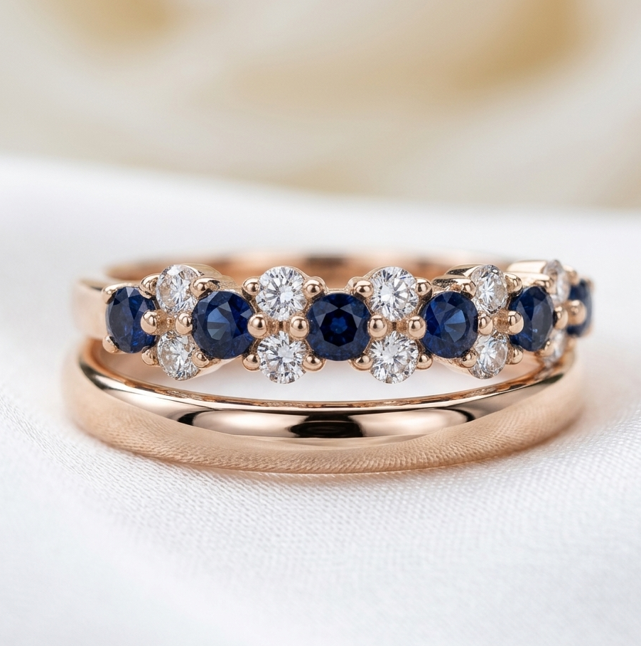 Vintage Eleganter Zirkonia Ring