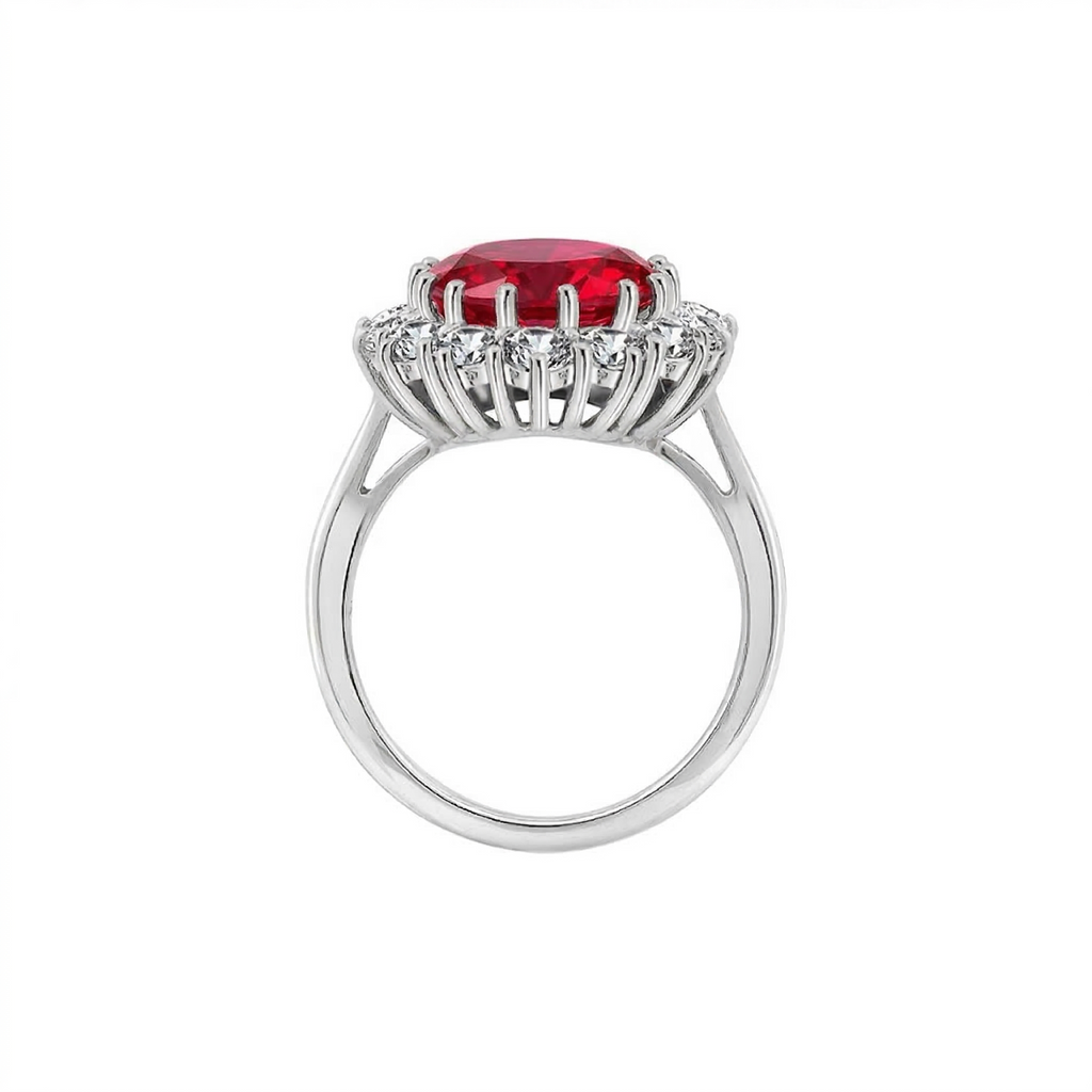 Scarlet Crown Rubinkring