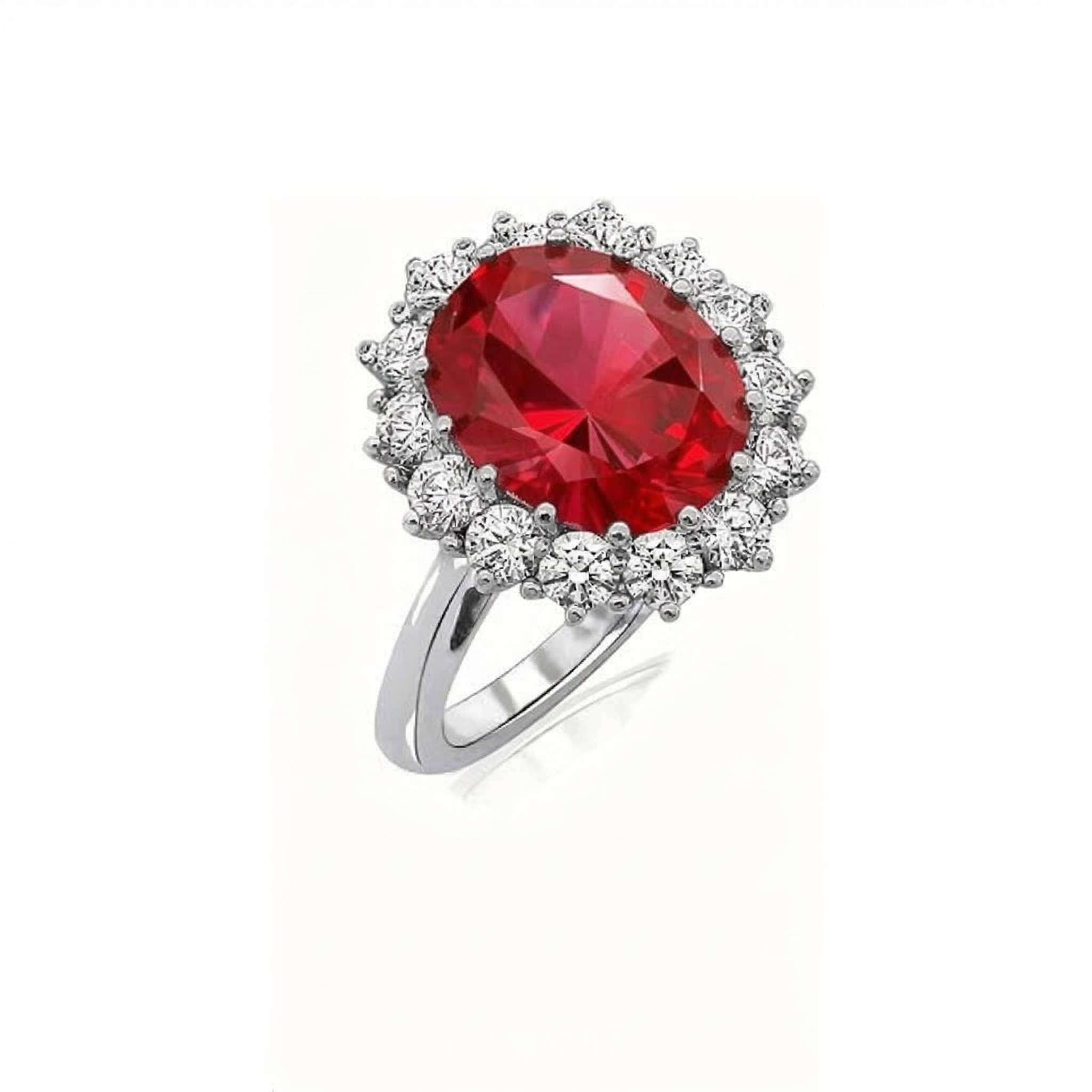 Scarlet Crown Rubinkring