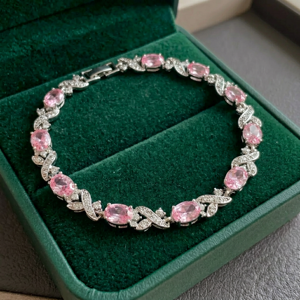 Giada Rosalyth Pink Sapphire Armband