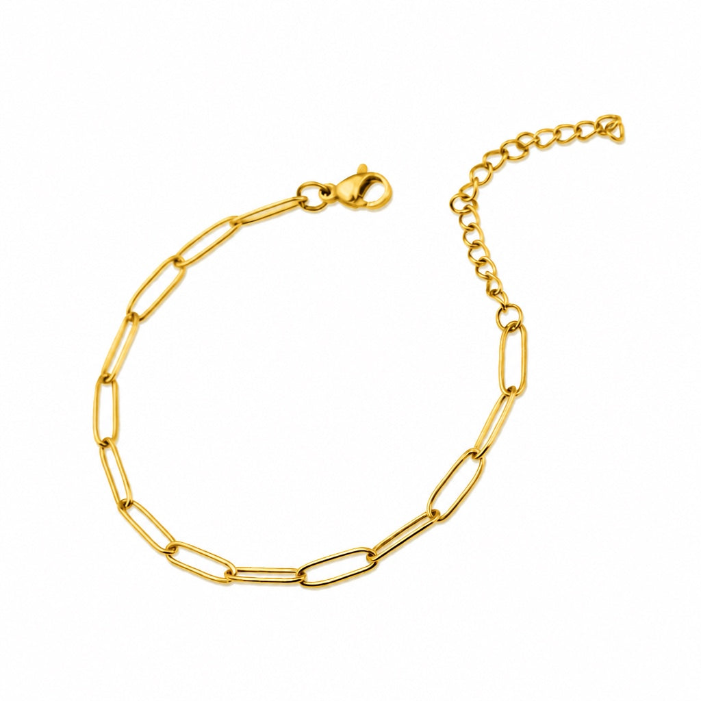 Venice Link Armband aus Weißgold