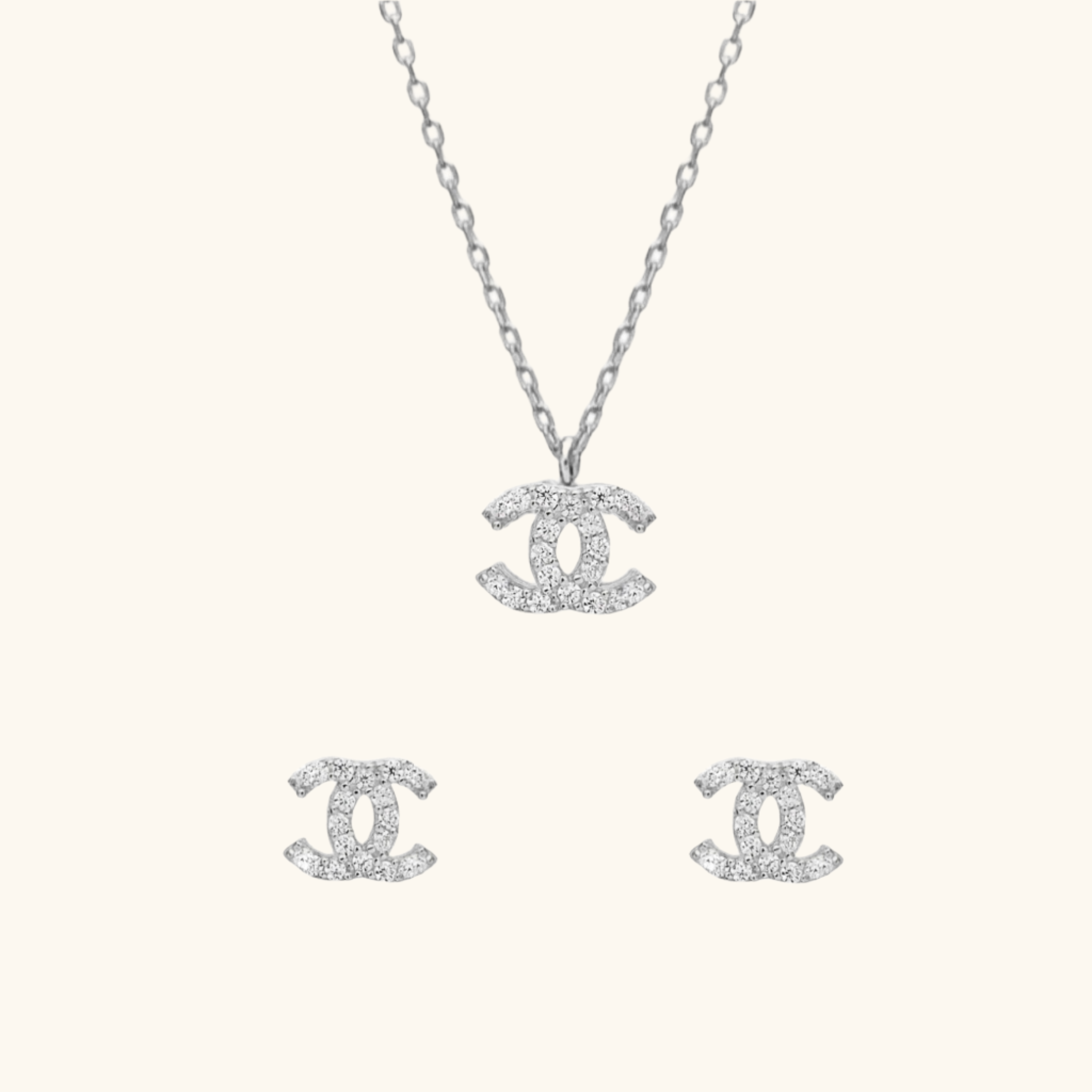 EXCLUSIVE | Schmuckset Leni Set Silber