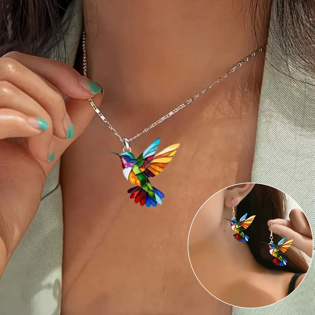 Antikes Kolibri-Halsband