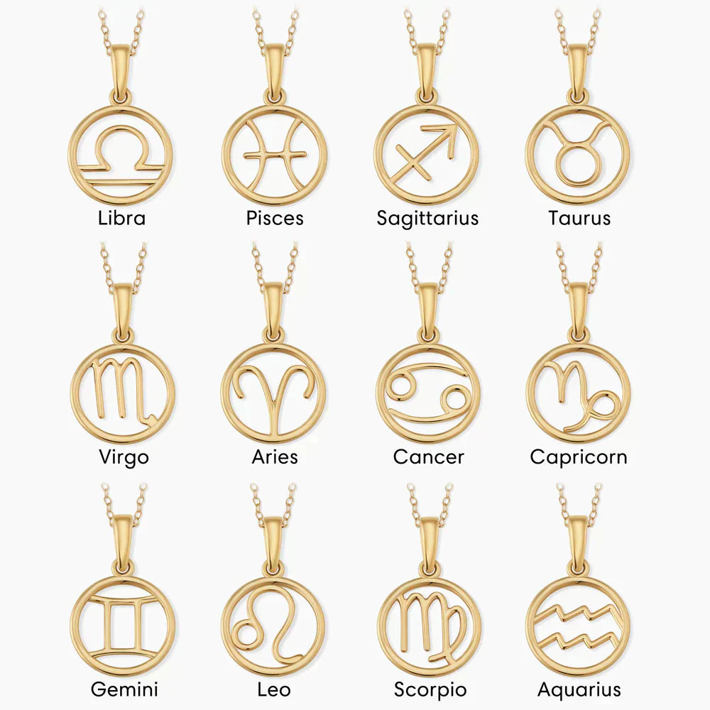 Zodiac Sign Classic Necklace