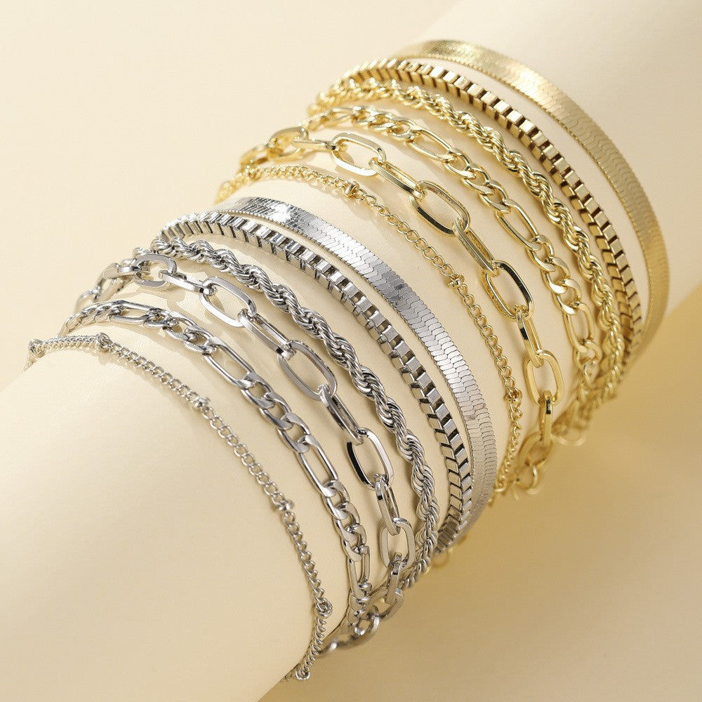 Ellis Renner Armband-Set Gold