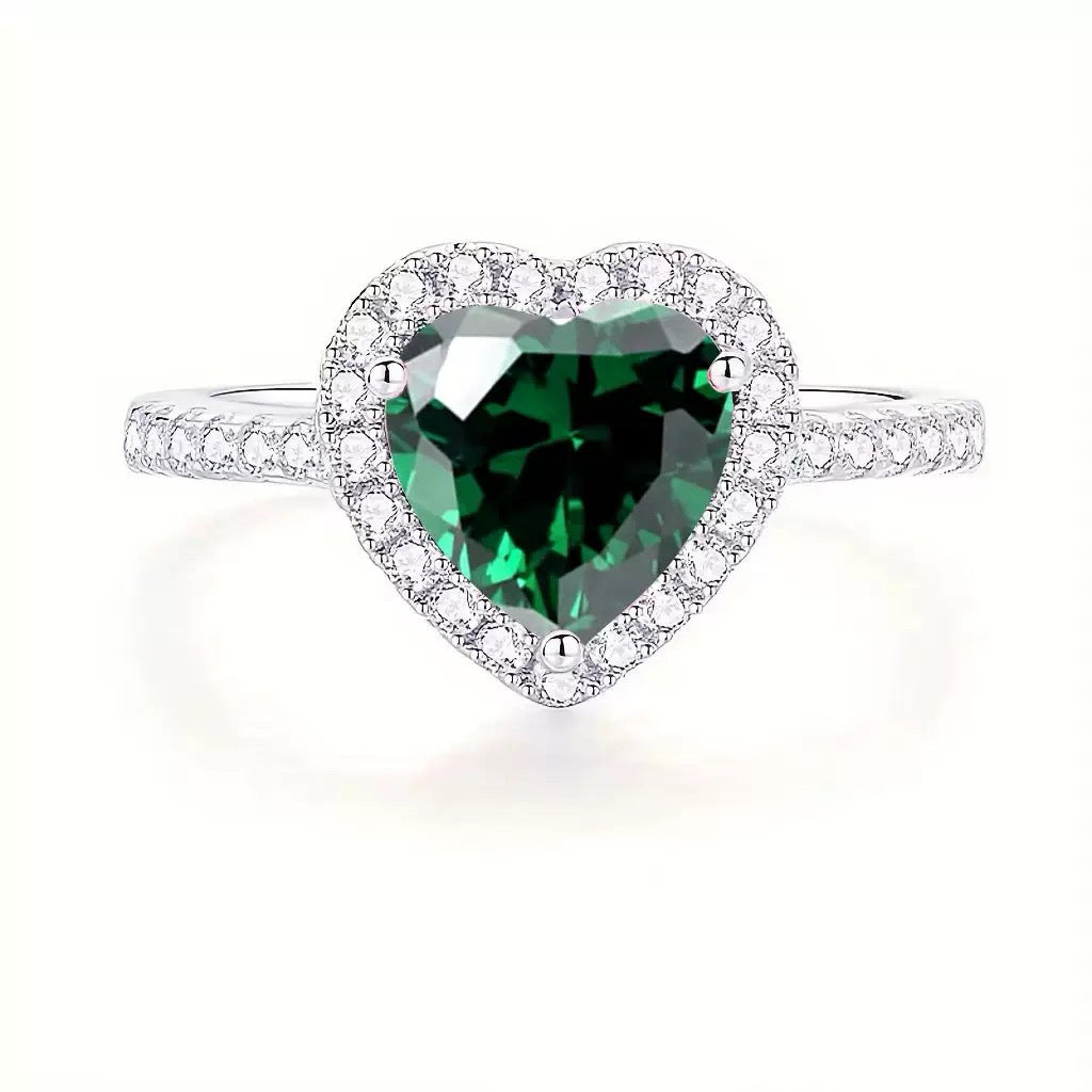 Delara Virenza Herz-Zirkonia-Ring