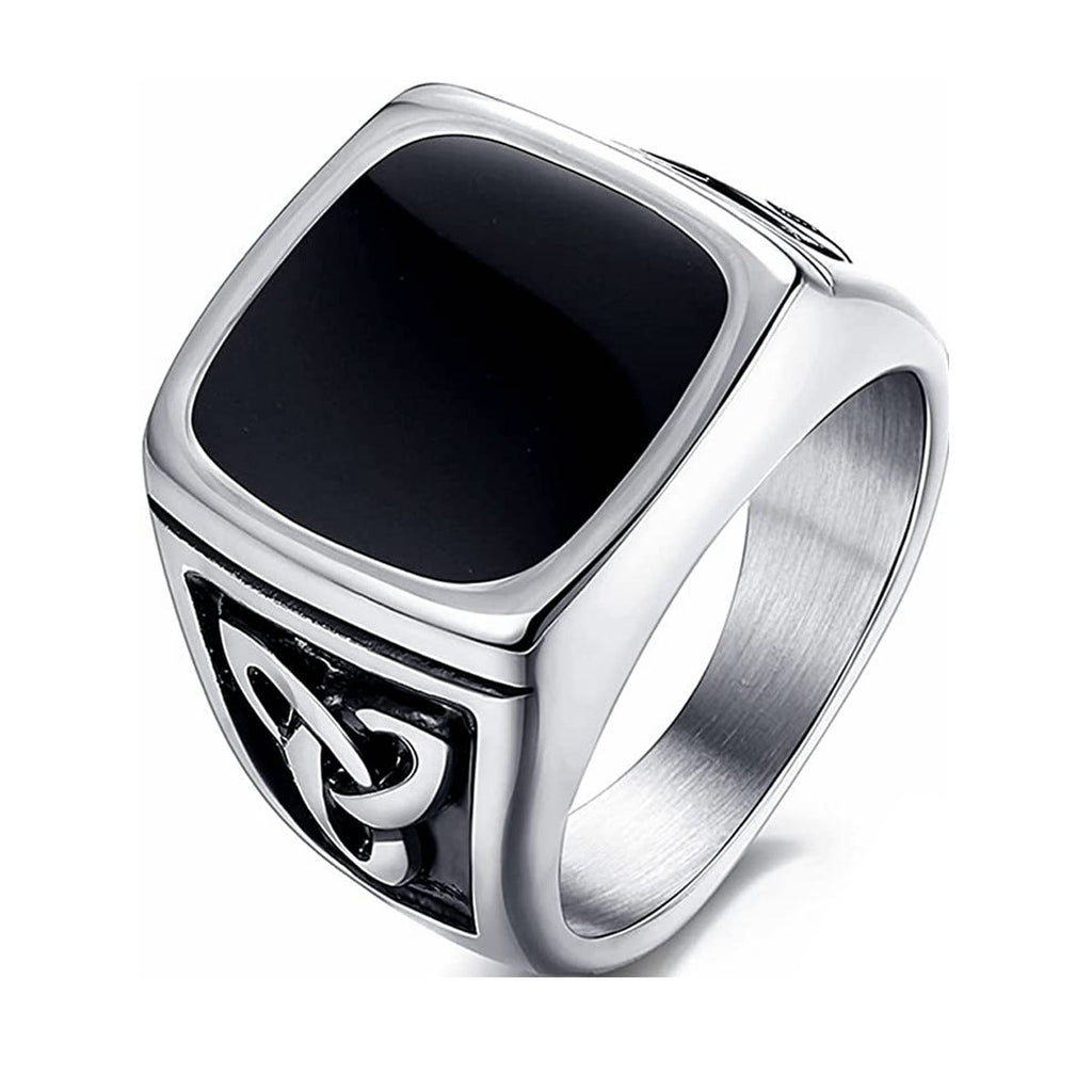 Siegelring – Schwarzer Onyx