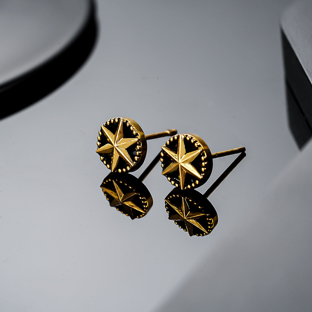 Ohrstecker – Nordstern-Design