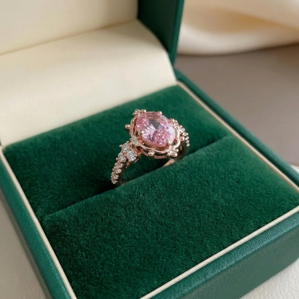 Rosavelyn Tiara Ring aus Roségold
