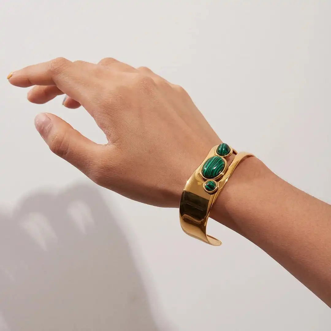Vintage Gold Tiger Eye Armband