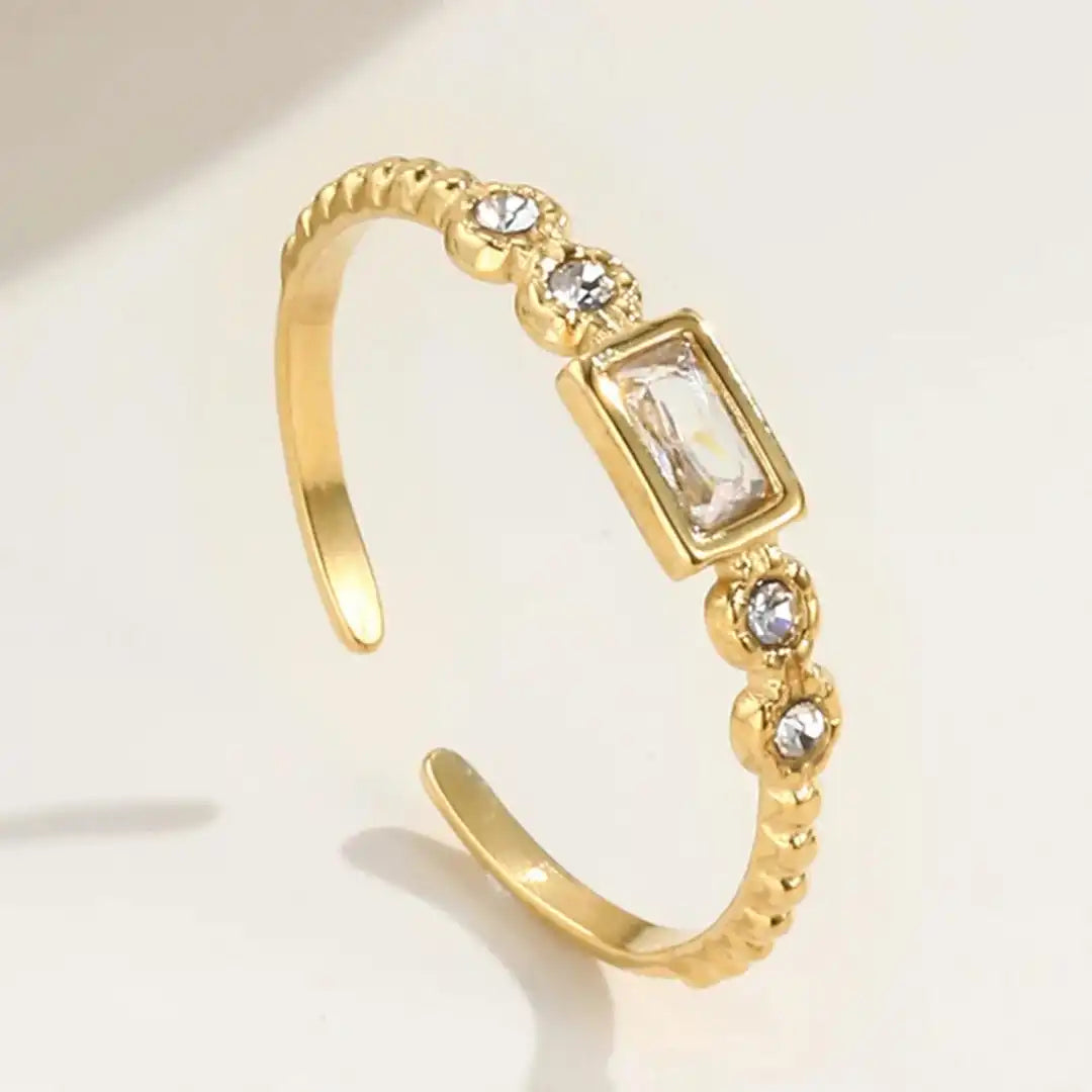 Baguette Station Offener Ring
