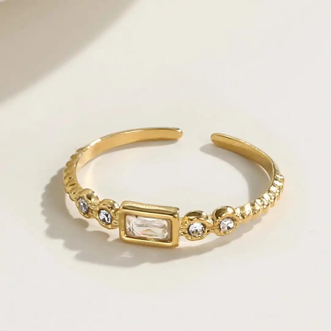 Baguette Station Offener Ring