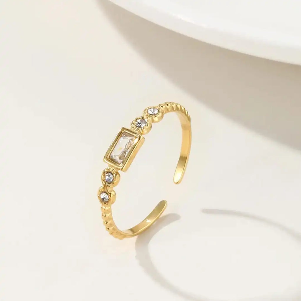Baguette Station Offener Ring
