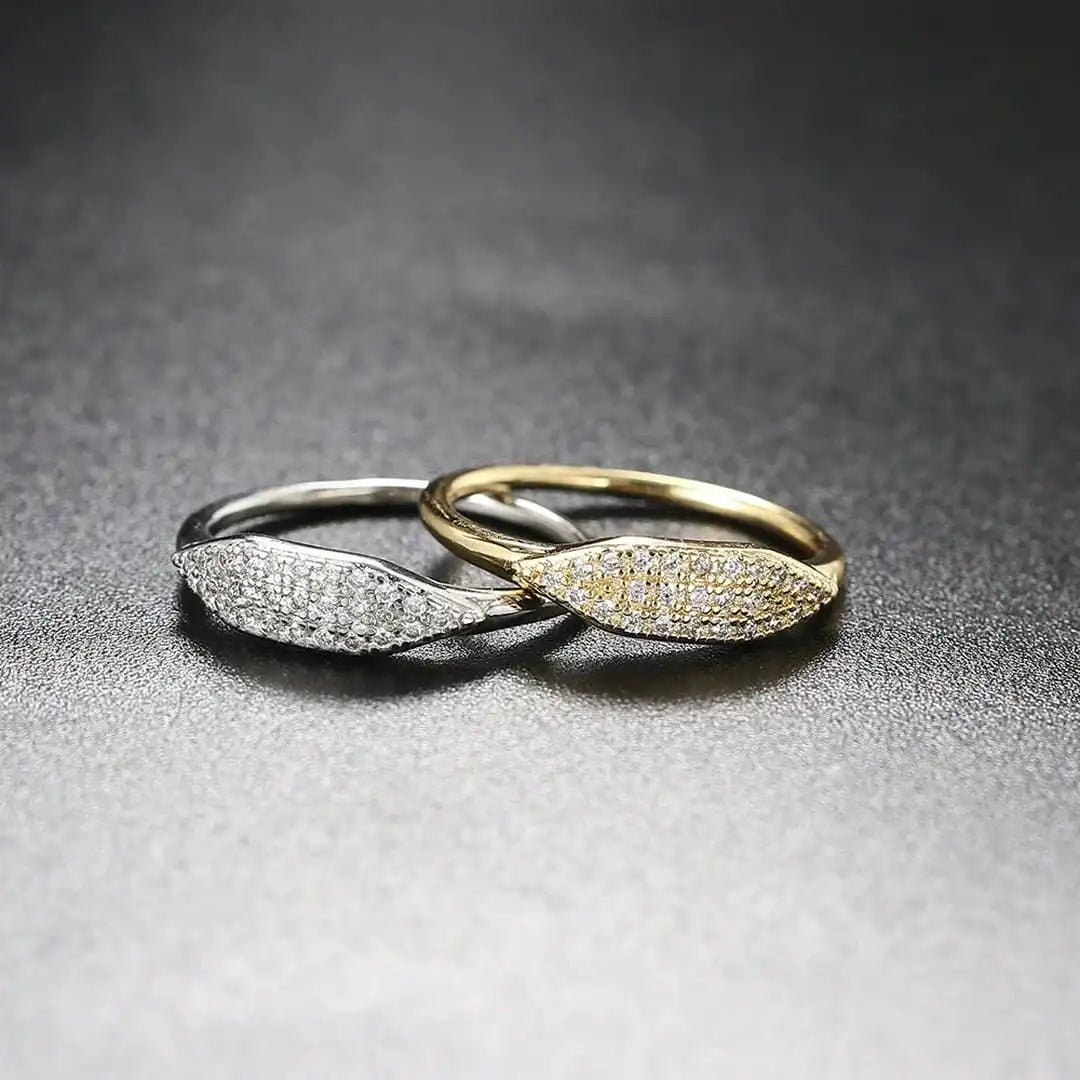 Pavé Marquise Stapelring