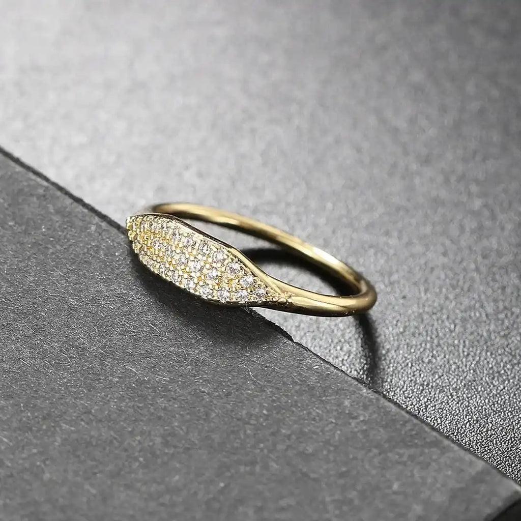 Pavé Marquise Stapelring
