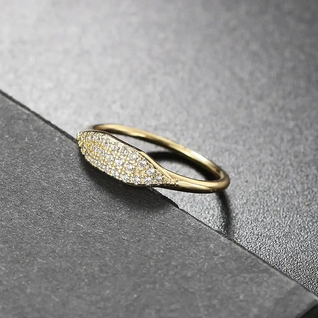Pavé Marquise Stapelring